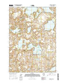 Shieldsville Minnesota Current topographic map, 1:24000 scale, 7.5 X 7.5 Minute, Year 2016