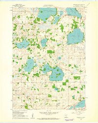 Shieldsville Minnesota Historical topographic map, 1:24000 scale, 7.5 X 7.5 Minute, Year 1960