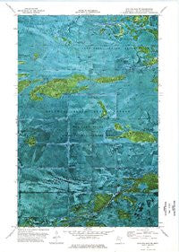 Shilling Dam NE Minnesota Historical topographic map, 1:24000 scale, 7.5 X 7.5 Minute, Year 1974