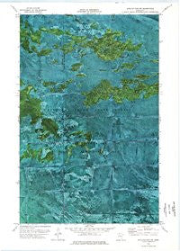 Shilling Dam NW Minnesota Historical topographic map, 1:24000 scale, 7.5 X 7.5 Minute, Year 1973