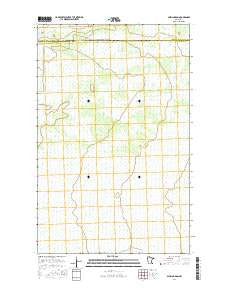 Shilling Dam Minnesota Current topographic map, 1:24000 scale, 7.5 X 7.5 Minute, Year 2016