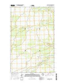 Shilling Dam NE Minnesota Current topographic map, 1:24000 scale, 7.5 X 7.5 Minute, Year 2016