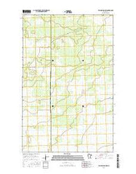 Shilling Dam NW Minnesota Current topographic map, 1:24000 scale, 7.5 X 7.5 Minute, Year 2016