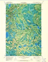 Shingle Mill Lake Minnesota Historical topographic map, 1:24000 scale, 7.5 X 7.5 Minute, Year 1971