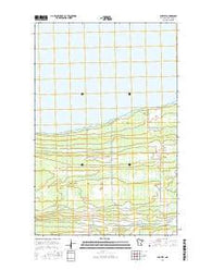 Shotley Minnesota Current topographic map, 1:24000 scale, 7.5 X 7.5 Minute, Year 2016