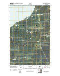 Shotley Brook Minnesota Historical topographic map, 1:24000 scale, 7.5 X 7.5 Minute, Year 2010