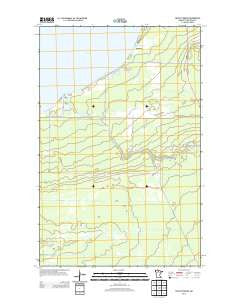 Shotley Brook Minnesota Historical topographic map, 1:24000 scale, 7.5 X 7.5 Minute, Year 2013