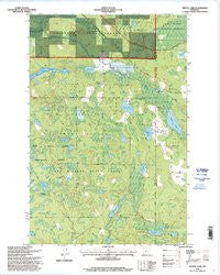 Shovel Lake Minnesota Historical topographic map, 1:24000 scale, 7.5 X 7.5 Minute, Year 1996