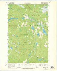 Shovel Lake Minnesota Historical topographic map, 1:24000 scale, 7.5 X 7.5 Minute, Year 1970