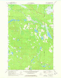Shovel Lake Minnesota Historical topographic map, 1:24000 scale, 7.5 X 7.5 Minute, Year 1970