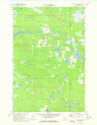 Shovel Lake Minnesota Historical topographic map, 1:24000 scale, 7.5 X 7.5 Minute, Year 1970