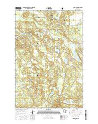 Shovel Lake Minnesota Current topographic map, 1:24000 scale, 7.5 X 7.5 Minute, Year 2016
