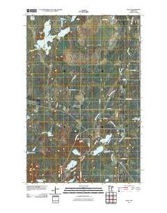 Silica Minnesota Historical topographic map, 1:24000 scale, 7.5 X 7.5 Minute, Year 2010