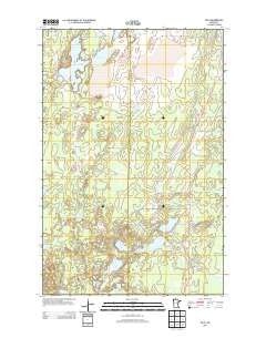 Silica Minnesota Historical topographic map, 1:24000 scale, 7.5 X 7.5 Minute, Year 2013