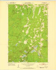 Silica Minnesota Historical topographic map, 1:24000 scale, 7.5 X 7.5 Minute, Year 1952