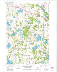 Silver Creek Minnesota Historical topographic map, 1:24000 scale, 7.5 X 7.5 Minute, Year 1961