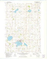 Silver Lake Minnesota Historical topographic map, 1:24000 scale, 7.5 X 7.5 Minute, Year 1982