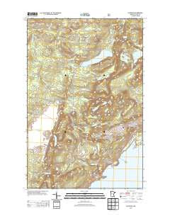 Silver Bay Minnesota Historical topographic map, 1:24000 scale, 7.5 X 7.5 Minute, Year 2013