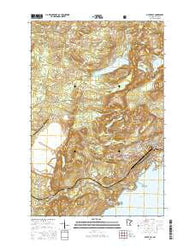 Silver Bay Minnesota Current topographic map, 1:24000 scale, 7.5 X 7.5 Minute, Year 2016