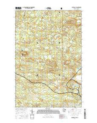 Silver Bay SW Minnesota Current topographic map, 1:24000 scale, 7.5 X 7.5 Minute, Year 2016