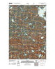 Silver Island Lake Minnesota Historical topographic map, 1:24000 scale, 7.5 X 7.5 Minute, Year 2011