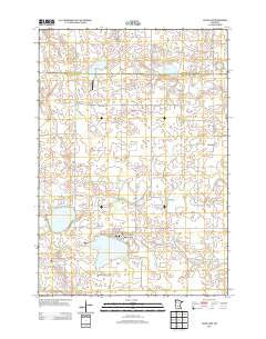 Silver Lake Minnesota Historical topographic map, 1:24000 scale, 7.5 X 7.5 Minute, Year 2013