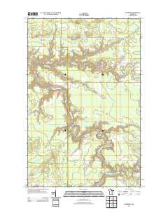 Silverdale Minnesota Historical topographic map, 1:24000 scale, 7.5 X 7.5 Minute, Year 2013