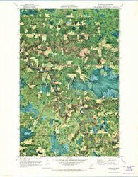 Silverdale Minnesota Historical topographic map, 1:24000 scale, 7.5 X 7.5 Minute, Year 1970