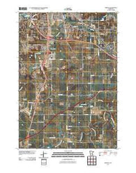 Simpson Minnesota Historical topographic map, 1:24000 scale, 7.5 X 7.5 Minute, Year 2010