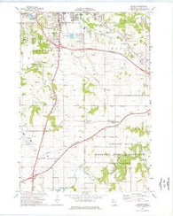 Simpson Minnesota Historical topographic map, 1:24000 scale, 7.5 X 7.5 Minute, Year 1974