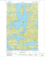 Sioux Pine Island Minnesota Historical topographic map, 1:24000 scale, 7.5 X 7.5 Minute, Year 1956