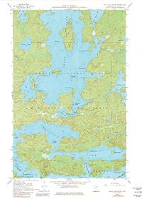 Sioux Pine Island Minnesota Historical topographic map, 1:24000 scale, 7.5 X 7.5 Minute, Year 1956