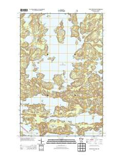 Sioux Pine Island Minnesota Historical topographic map, 1:24000 scale, 7.5 X 7.5 Minute, Year 2013