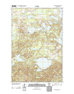 Siseebakwet Lake Minnesota Historical topographic map, 1:24000 scale, 7.5 X 7.5 Minute, Year 2013