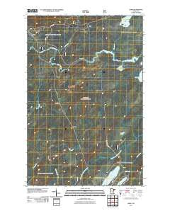 Skibo Minnesota Historical topographic map, 1:24000 scale, 7.5 X 7.5 Minute, Year 2011