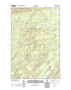 Skibo Minnesota Historical topographic map, 1:24000 scale, 7.5 X 7.5 Minute, Year 2013
