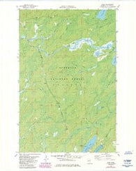 Skibo Minnesota Historical topographic map, 1:24000 scale, 7.5 X 7.5 Minute, Year 1981