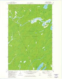 Skibo Minnesota Historical topographic map, 1:24000 scale, 7.5 X 7.5 Minute, Year 1981