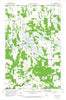 Skull Lake Minnesota Historical topographic map, 1:24000 scale, 7.5 X 7.5 Minute, Year 1966