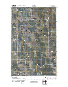Skull Lake Minnesota Historical topographic map, 1:24000 scale, 7.5 X 7.5 Minute, Year 2011