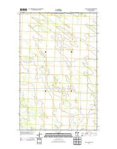 Skull Lake NE Minnesota Historical topographic map, 1:24000 scale, 7.5 X 7.5 Minute, Year 2013