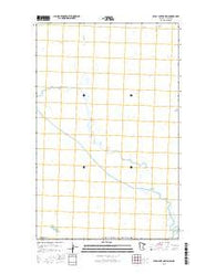 Skull Lake NE OE N Minnesota Current topographic map, 1:24000 scale, 7.5 X 7.5 Minute, Year 2016