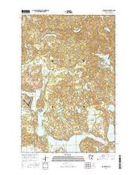 Skunk Lake Minnesota Current topographic map, 1:24000 scale, 7.5 X 7.5 Minute, Year 2016