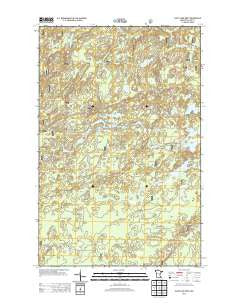 Slate Lake West Minnesota Historical topographic map, 1:24000 scale, 7.5 X 7.5 Minute, Year 2013
