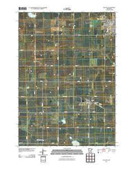 Slayton Minnesota Historical topographic map, 1:24000 scale, 7.5 X 7.5 Minute, Year 2010