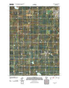 Slayton Minnesota Historical topographic map, 1:24000 scale, 7.5 X 7.5 Minute, Year 2010