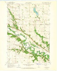 Sleepy Eye NW Minnesota Historical topographic map, 1:24000 scale, 7.5 X 7.5 Minute, Year 1964