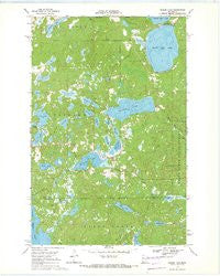 Snider Lake Minnesota Historical topographic map, 1:24000 scale, 7.5 X 7.5 Minute, Year 1969