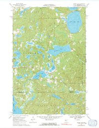 Snider Lake Minnesota Historical topographic map, 1:24000 scale, 7.5 X 7.5 Minute, Year 1969