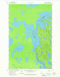 Snow Bay Minnesota Historical topographic map, 1:24000 scale, 7.5 X 7.5 Minute, Year 1963